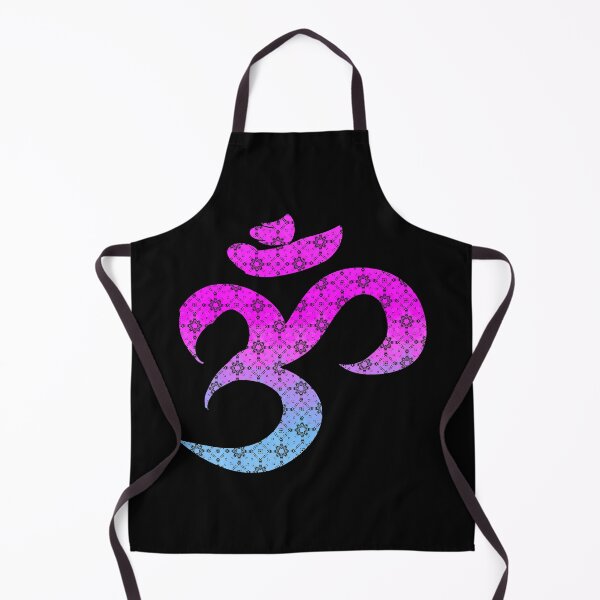Item preview, Hot pink gradient Aum sign designed and sold by orangerinka.