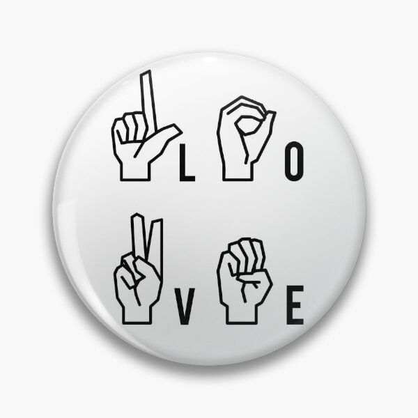 Item preview, Sign Language - Love designed and sold by m95sim.