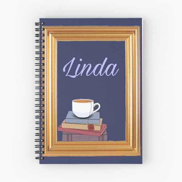 Item preview, Linda, Tea and Books designed and sold by Pelikancrazy.