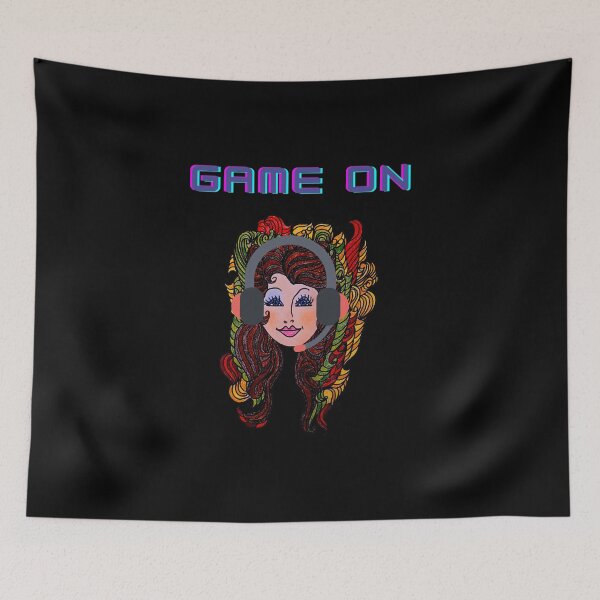 Item preview, Gamer Girl Game On designed and sold by ckylin.
