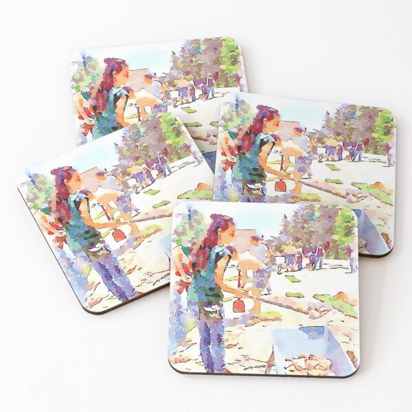 Item preview, L'Aquila: woman at work designed and sold by Giuseppe Cocco.