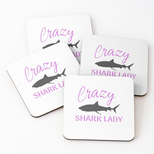 Item preview, Crazy Shark Lady designed and sold by teledesign.