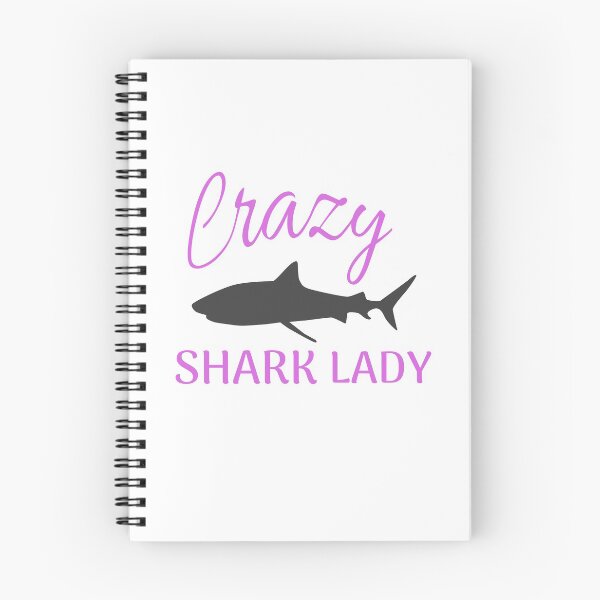 Item preview, Crazy Shark Lady designed and sold by teledesign.