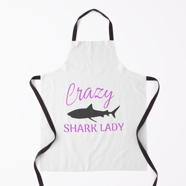 Item preview, Crazy Shark Lady designed and sold by teledesign.