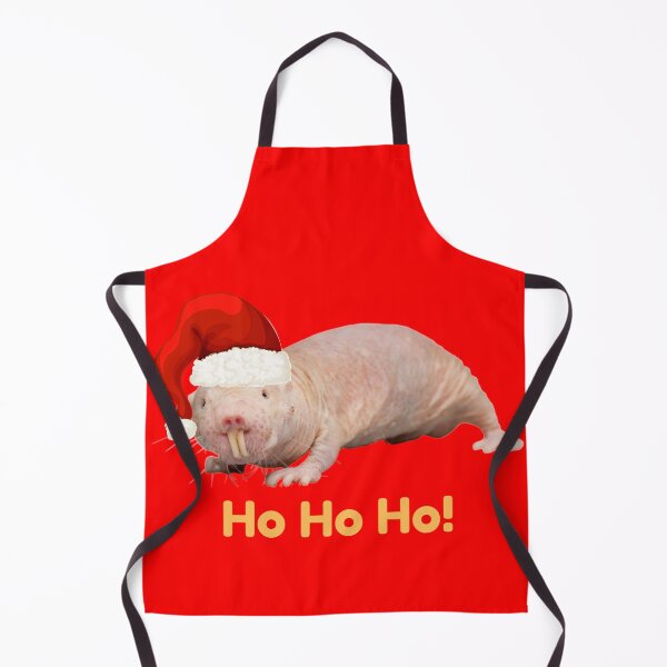 Item preview, Ho Ho Ho! - Christmas naked mole rat designed and sold by Redga.
