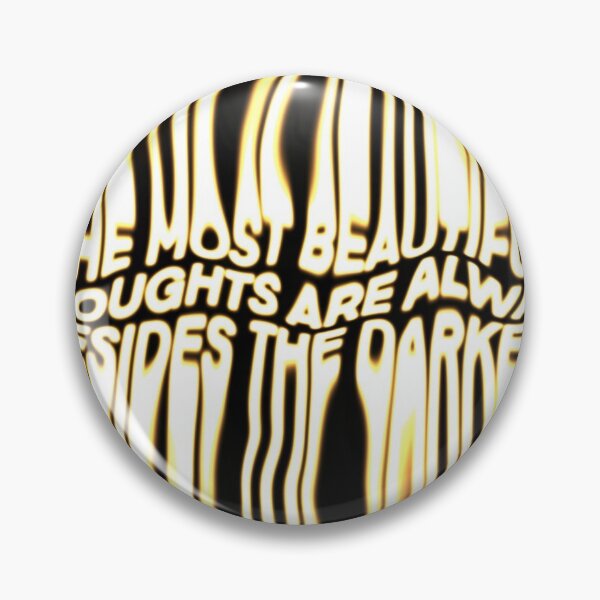 Item preview, The most beautiful thoughts are always besides the darkest  designed and sold by Salman  Khattak.