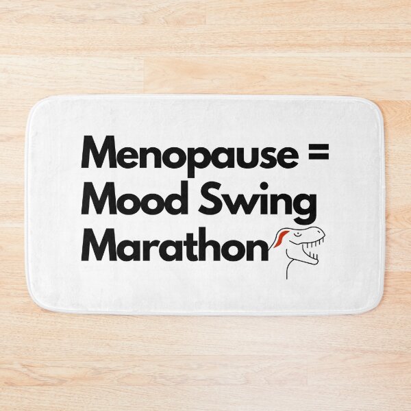 Item preview, Menopause mood swing marathon - Funny Hot flashes Power surge Hot n cold Cardio Superpower middle age Sucks designed and sold by CJCTEES.