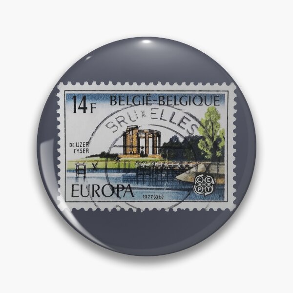 Item preview, Sello vintage de Bélgica de 1977 designed and sold by StampCollection.