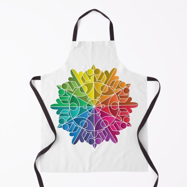 Item preview, Colorwheel Mandala Snowflake designed and sold by RYSHU.