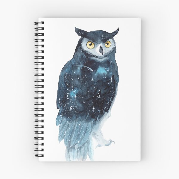 Item preview, Galaxy Owl designed and sold by Threeleaves.