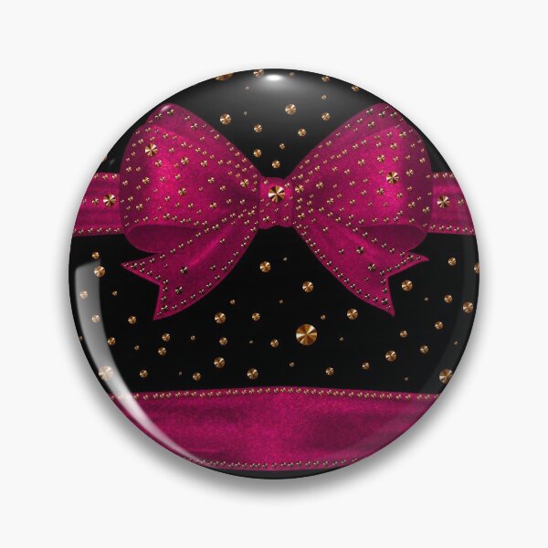 Item preview, Pink black bows pattern festive gifts - burlesque designed and sold by GlamourChick.
