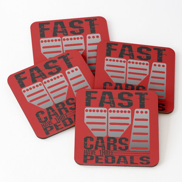Item preview, Fast Cars Have Three Pedals Muscle Car Sport Car designed and sold by CharJens.