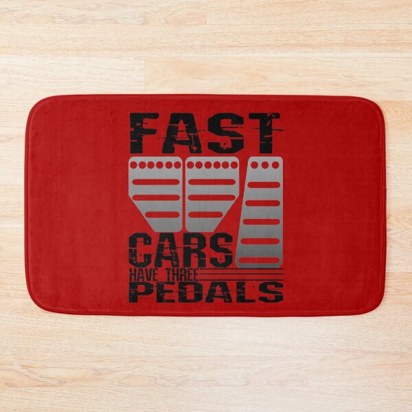 Item preview, Fast Cars Have Three Pedals Muscle Car Sport Car designed and sold by CharJens.