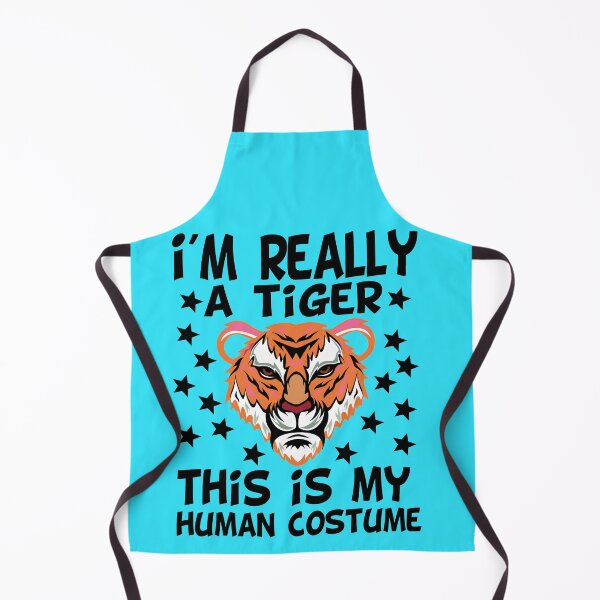 Item preview, i'M really a tiger this is my human costume,funny,cute tiger designed and sold by buzz1days.