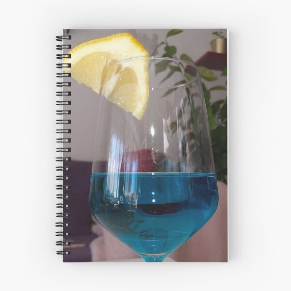 Item preview, Blue cocktail, women, lemon designed and sold by Sternchen2789.