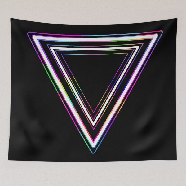 Item preview, Geometric Triangles of 1980s designed and sold by Deborah Camp.