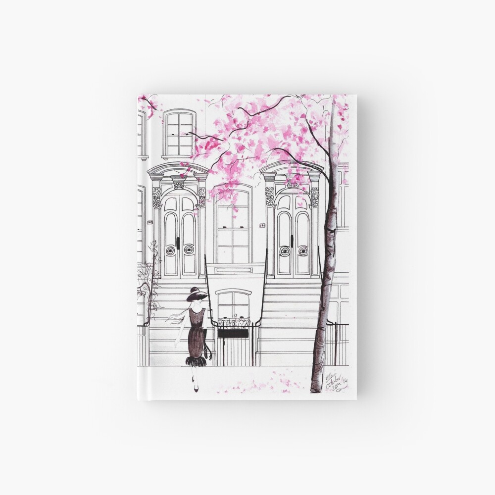 Holly Hailing a Cab Hardcover Journal