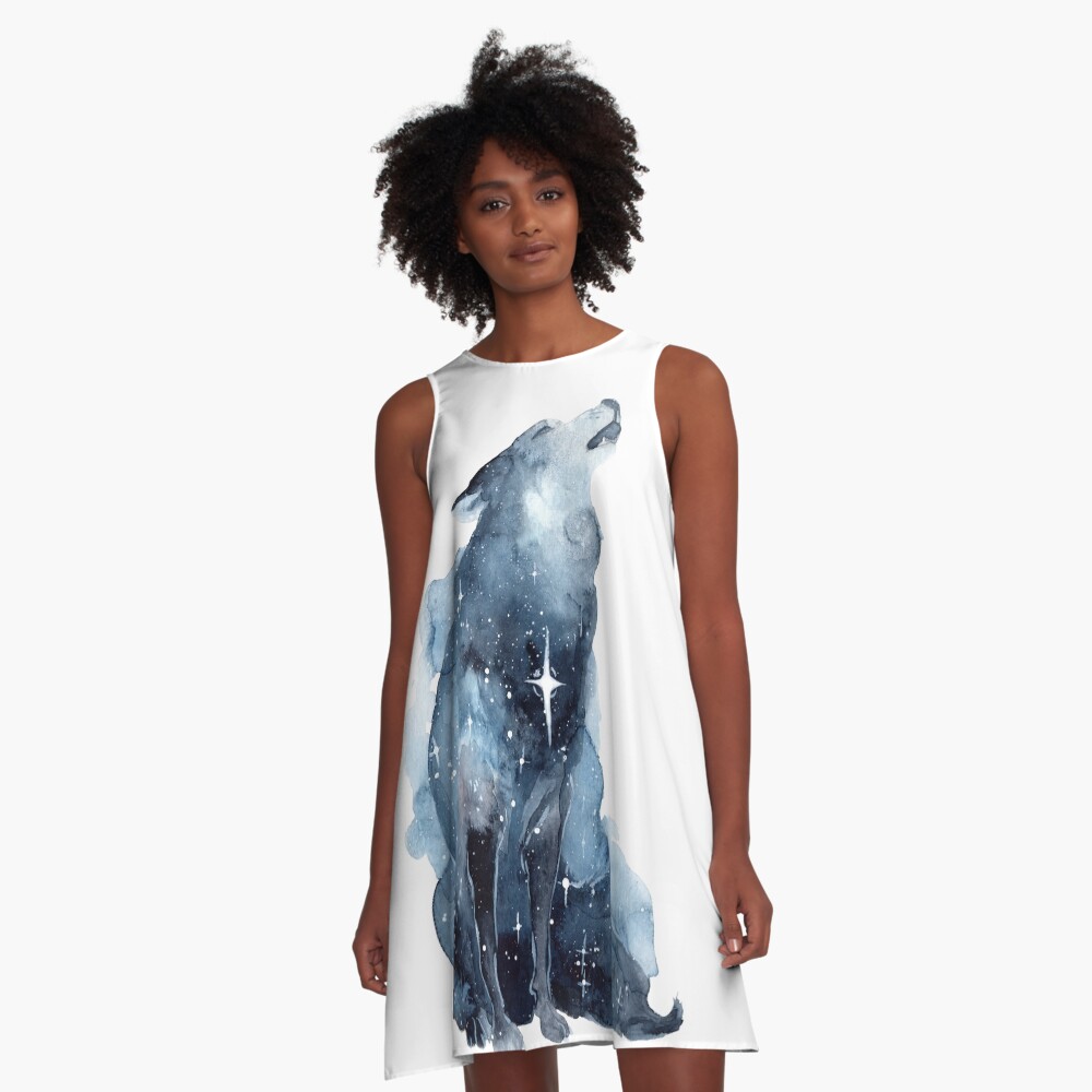 Item preview, A-Line Dress designed and sold by Threeleaves.