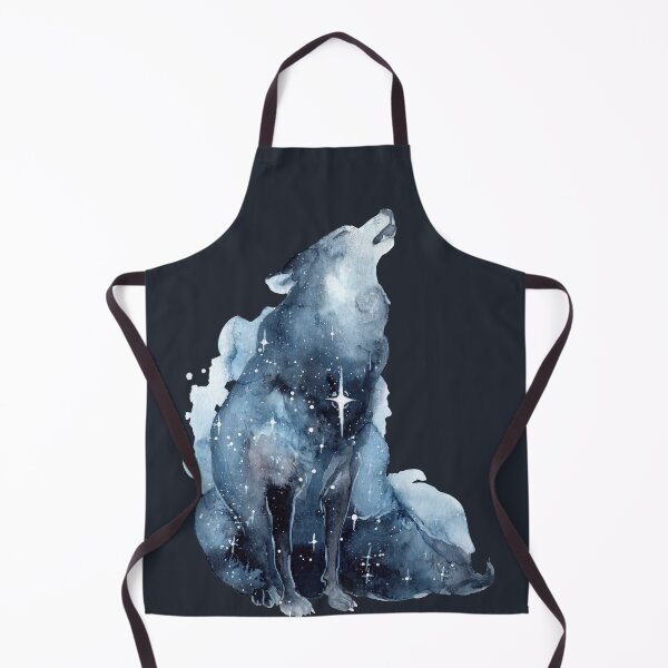Item preview, Galaxy Howling Wolf designed and sold by Threeleaves.