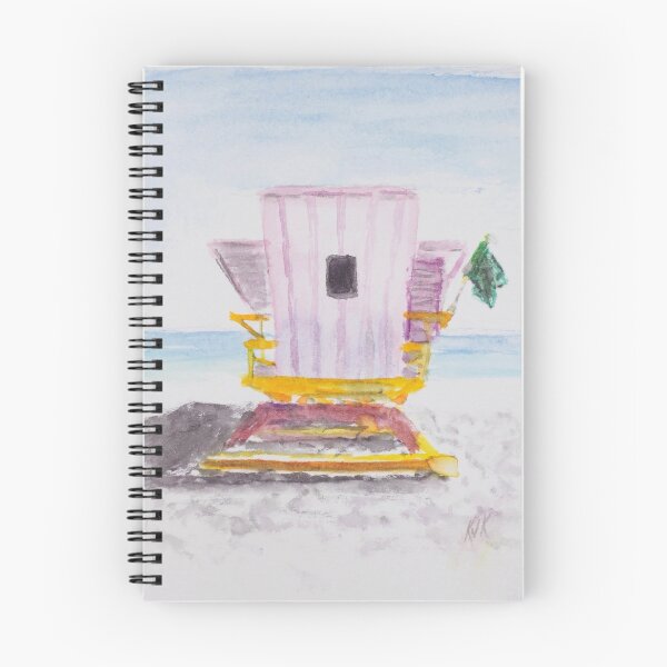 Item preview, Pink Lifeguard Tower designed and sold by Kelly J. Kreger.