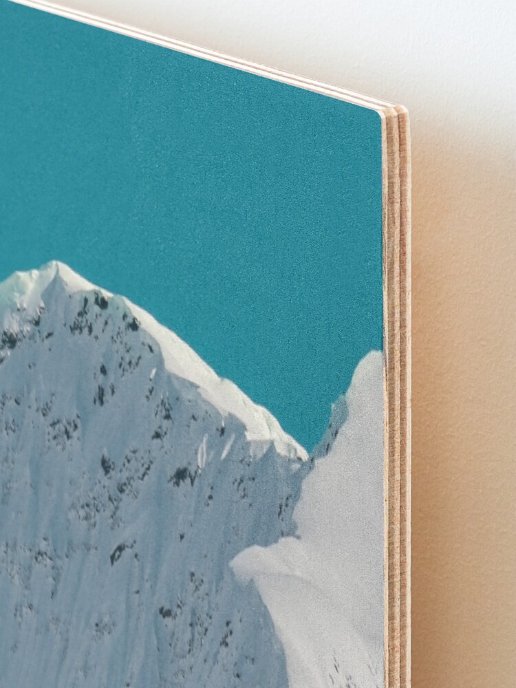 Alternate view of Mt. Alyeska Ski Resort - Alaska Mounted Print