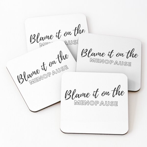 Item preview, Blame it on the menopause - Funny Hot flashes Power surge Hot n cold Cardio Superpower middle age Sucks designed and sold by CJCTEES.