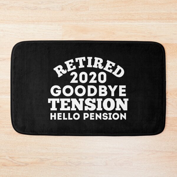 Item preview, Retired 2020 Goodbye Tension Hello Pension Funny Retirement designed and sold by mographicdesign.