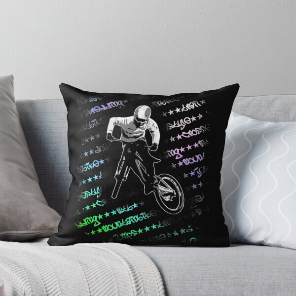 Item preview, Mountain bike cool downhill jump graffiti colorful designed and sold by Denis Rösler.