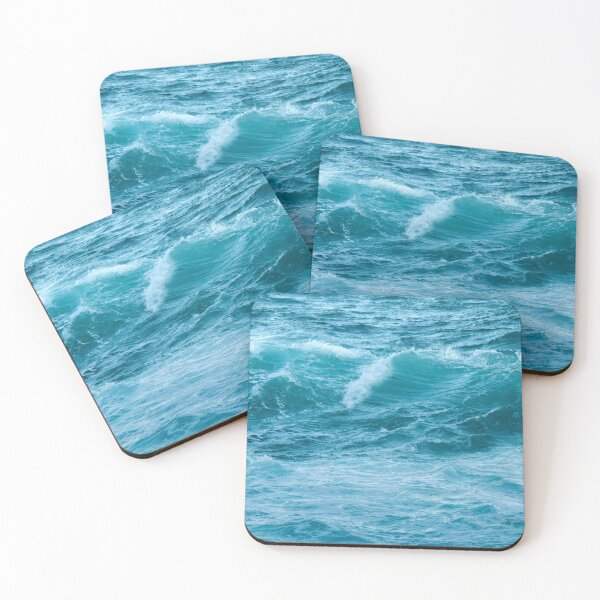 Item preview, Blue Ocean Waves designed and sold by Linery Brand.