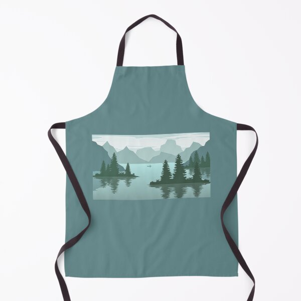 Item preview, emerald green watercolor design with mountains lake  and forest. Iphone or Samsung phone Case & Cover designed and sold by RoManSmArt.