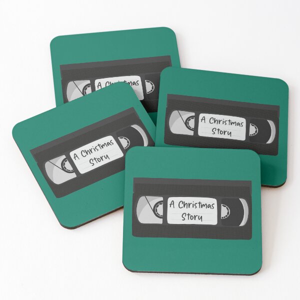 Item preview, A Christmas Story Christmas Movie Film VHS Cassette Tape Video Green designed and sold by Sunny Collections.