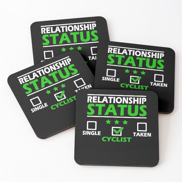 Item preview, Relationship Status Funny Cyclist & Cycling Gift Idea designed and sold by AS-Shirts.
