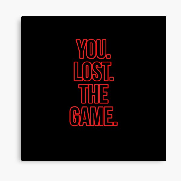 The Game Canvas Print