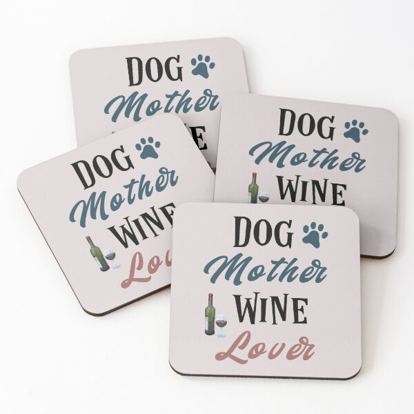 Item preview, Dog Mother Wine Lover designed and sold by SkyTastic.