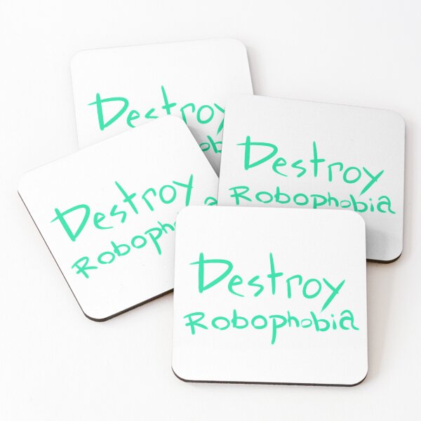 Item preview, Destroy Robophobia designed and sold by FeralArtFox.