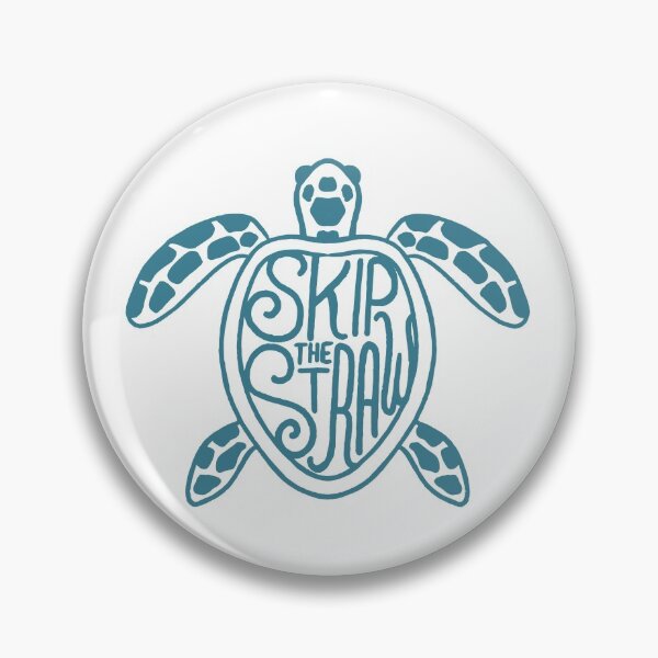 Item preview, SKIP THE STRAW CUTE TURTLE designed and sold by noahs-shop.