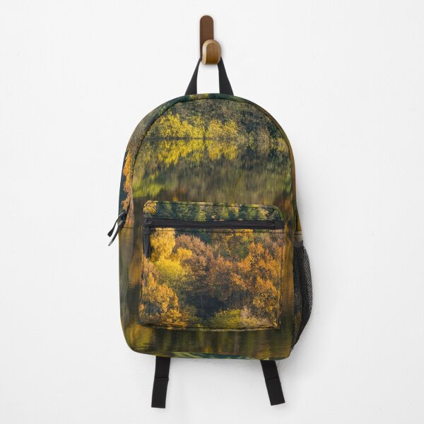 Item preview, Autumn tree reflections in Talybont Reservoir in the Brecon Beacons National Park designed and sold by Cameranick.