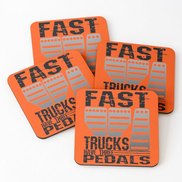 Item preview, Fast Trucks Have Three Pedals Muscle Trucks Sport Truck designed and sold by CharJens.