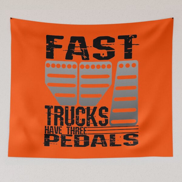 Item preview, Fast Trucks Have Three Pedals Muscle Trucks Sport Truck designed and sold by CharJens.