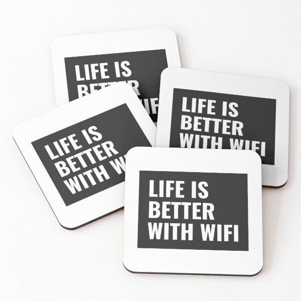 Item preview,  LIFE IS BETTER WITH WIFI designed and sold by Style2Vie.