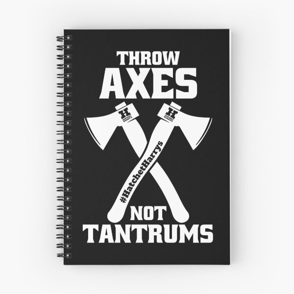 Item preview, Throw axes not tantrums - Axe Throwing funny designed and sold by HatchetHarrys.