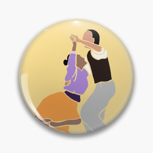 Item preview, Lindy Hop Swing Dancers Colorful Illustration designed and sold by yagmurh.