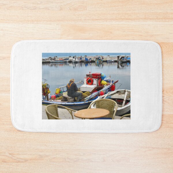 Item preview, FISHERMEN AT WORK.LESBOS. 2 designed and sold by ronsaunders47.