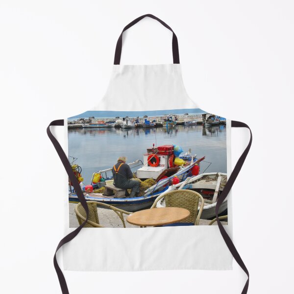 Item preview, FISHERMEN AT WORK.LESBOS. 2 designed and sold by ronsaunders47.
