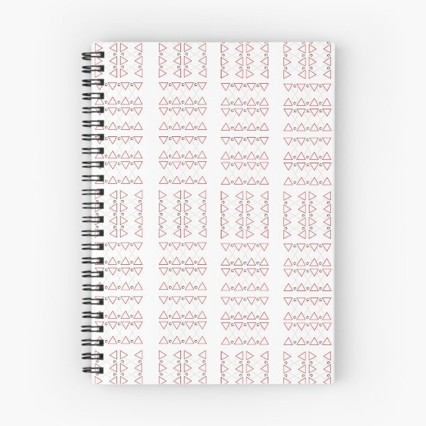 Item preview, Red Triangles Motif designed and sold by tulipdesign.