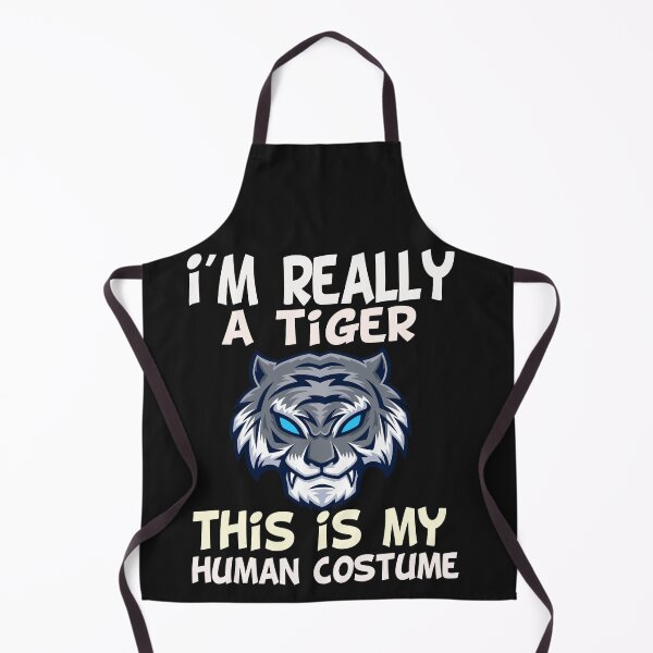 Item preview, i'M really a tiger this is my human costume,tiger,funny designed and sold by buzz1days.