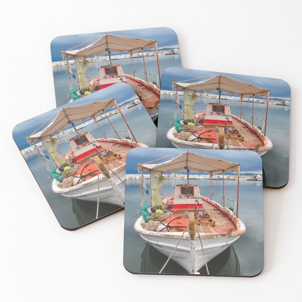 Item preview, Lesbos fishing boats. 2 designed and sold by ronsaunders47.