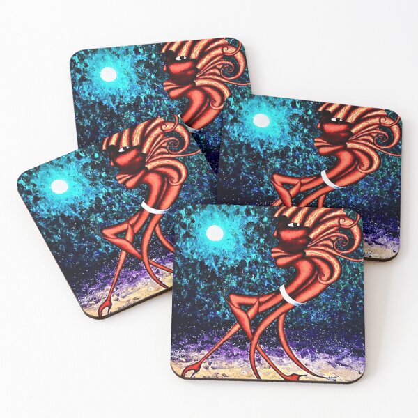 Item preview, African sea creature in stiletto's designed and sold by Malc Sutherland.