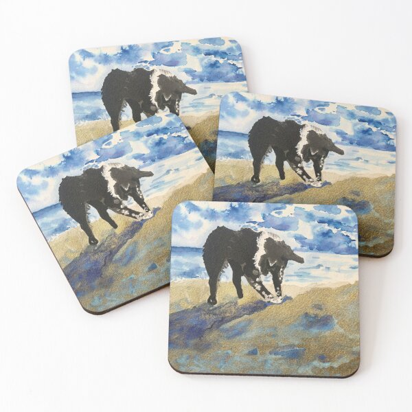 Item preview, Dog on the Beach designed and sold by Marie-Sonja Cotineau.