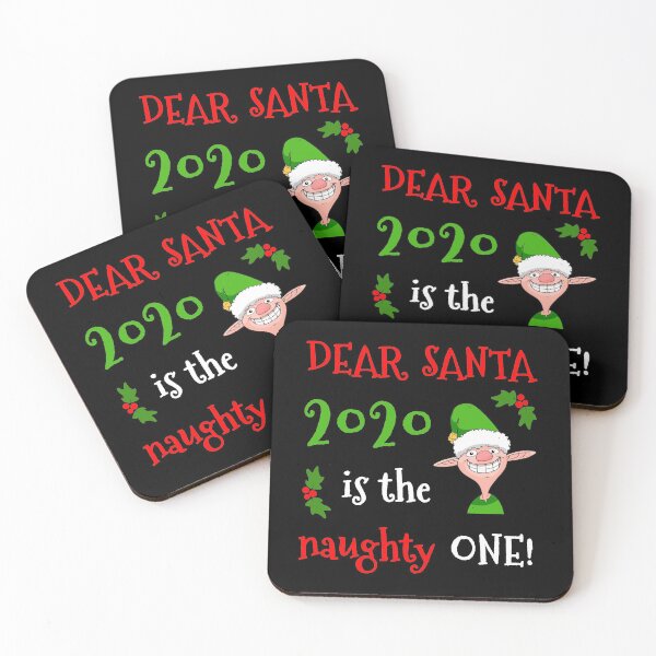 Item preview, Dear Santa 2020 is the Naughty One Funny Christmas PJ Gift designed and sold by Siiiiichfried.
